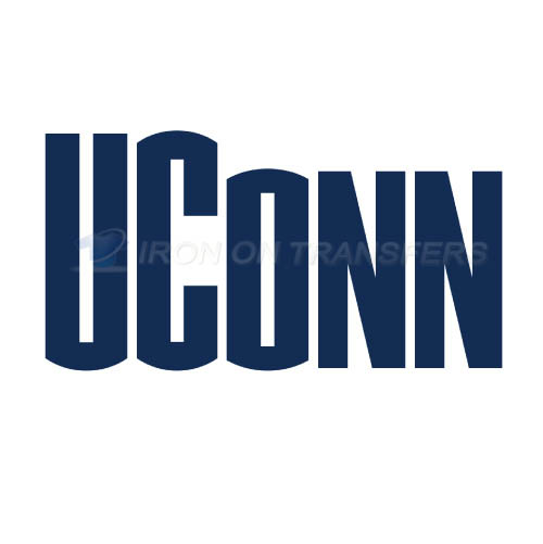 UConn Huskies Logo T-shirts Iron On Transfers N6665 - Click Image to Close